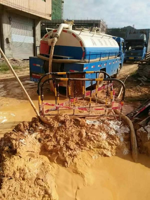 横沥镇工地淤泥清淤