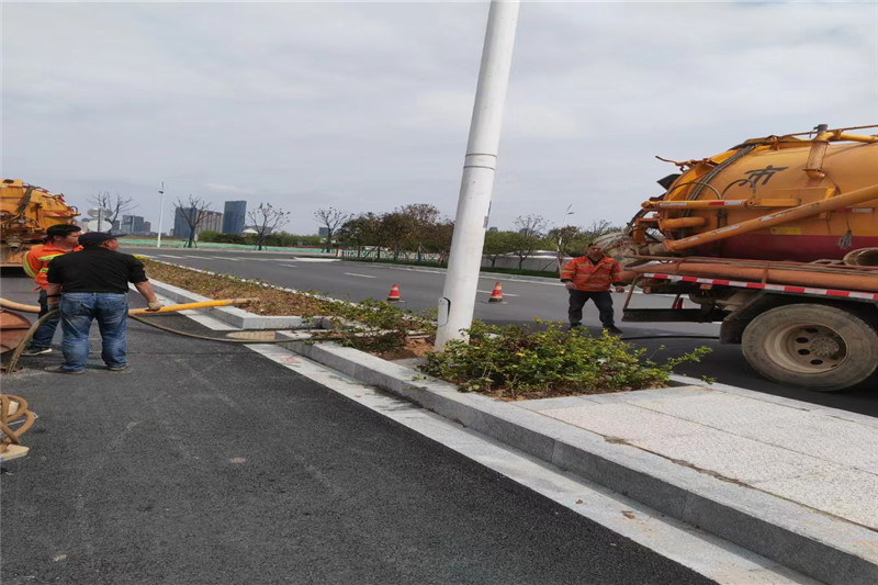 横沥镇雨水管道清淤-污水管道清洗