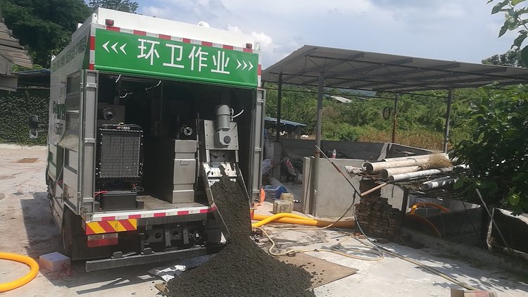 横沥镇污泥干湿分离技术